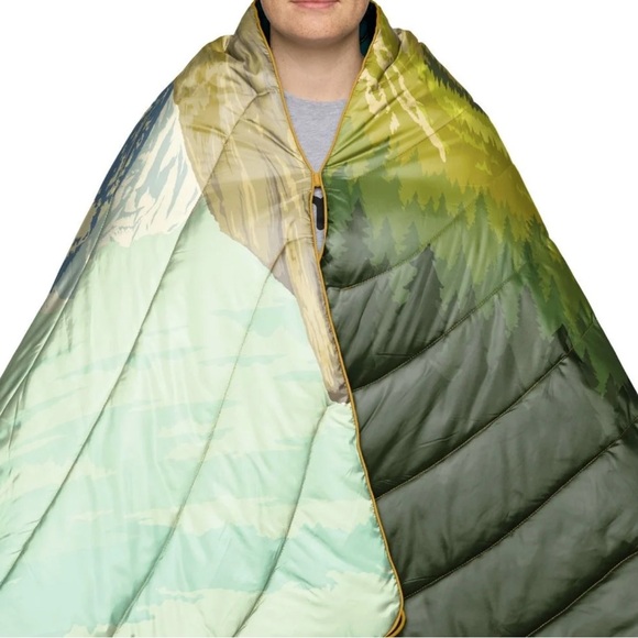 NWT Rumpl Yosemite NP Original Puffy Blanket 1-Person - Picture 5 of 11